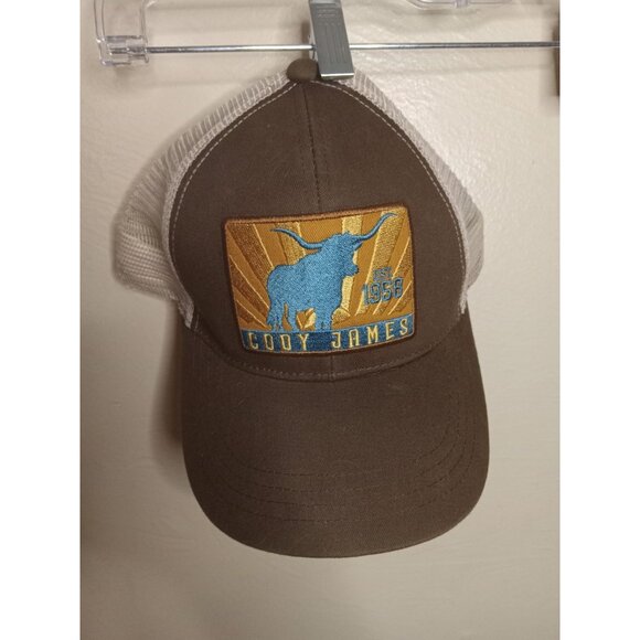 Cody James Men's Steer Recreation Patch Ball Cap Snapback - Picture 1 of 4